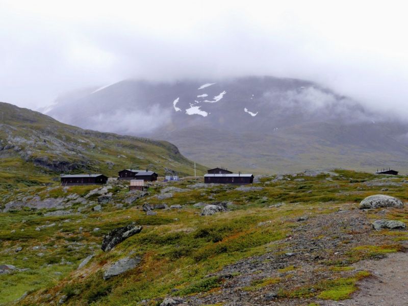 Alesjaure-Hütten.