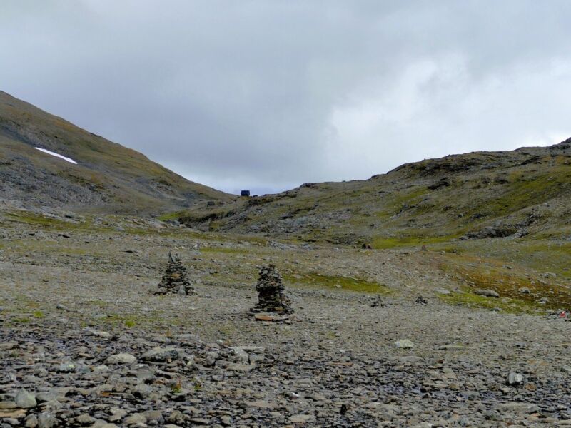 Auf dem Weg zum Tjäktja-Pass.