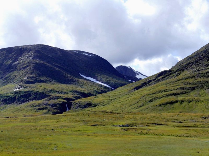 Blick zurück zum Tjäktjapass.