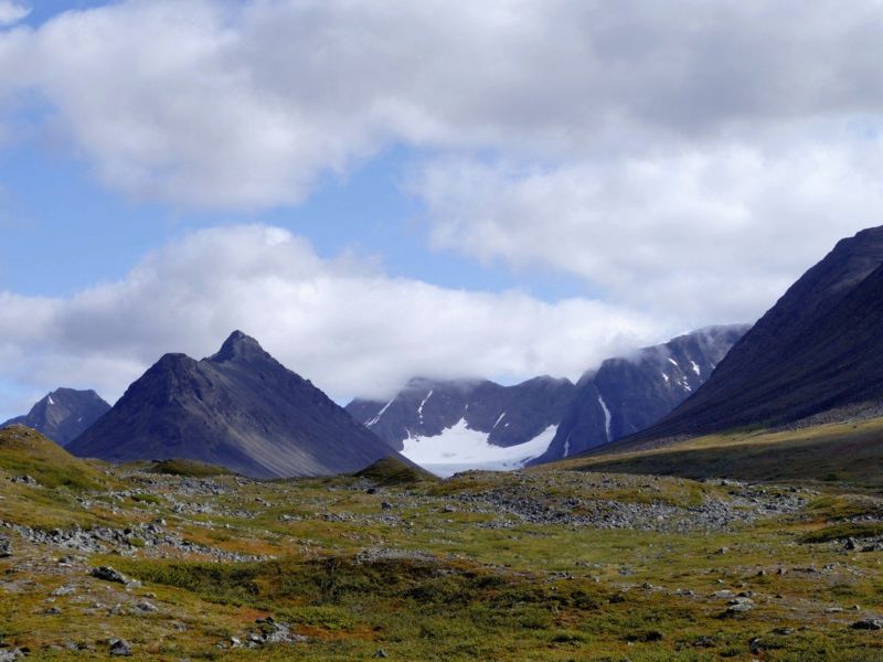 Blick Richtung Kebnekaise.