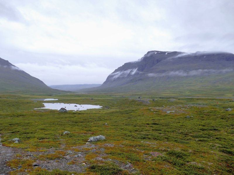 Blick Richtung Kaitumjaure.