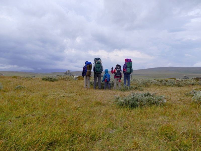 Auf zur letzten Etappe nach Vakkotavare.