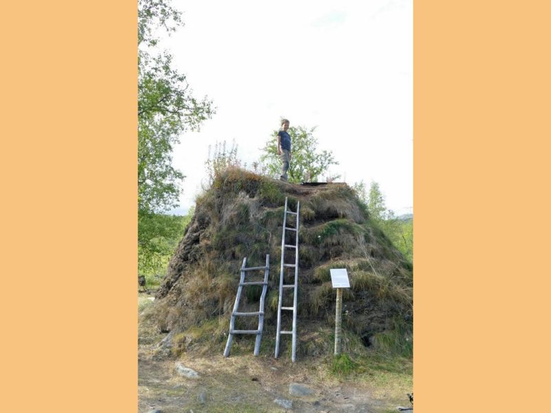 Ein kleines Freilichtsmuseum: das Samenlager.