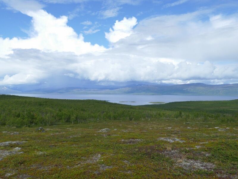 Blick auf den Torneträsk.