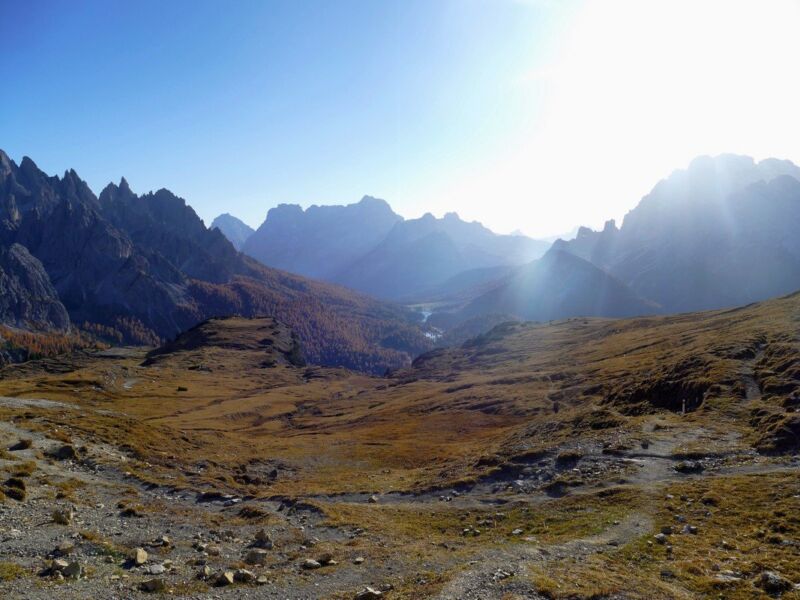 Blick auf den Misurina-See.
