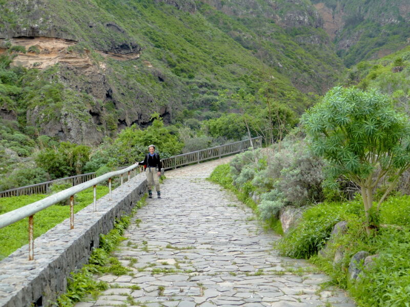 Im Barranco de Ruiz.