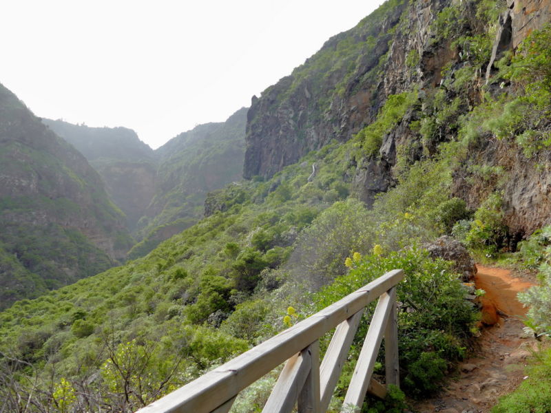 Im Barranco de Ruiz.