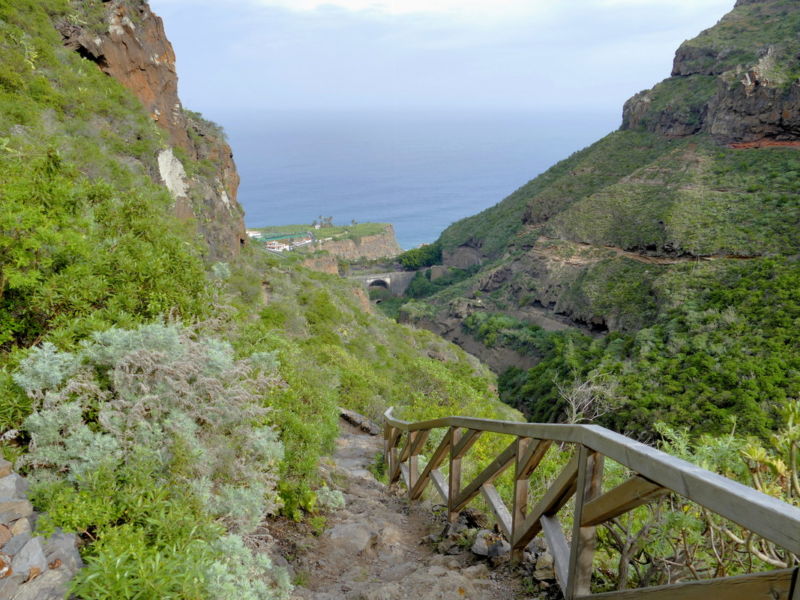 Im Barranco de Ruiz.