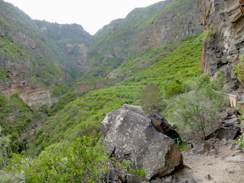 Im Barranco de Ruiz.