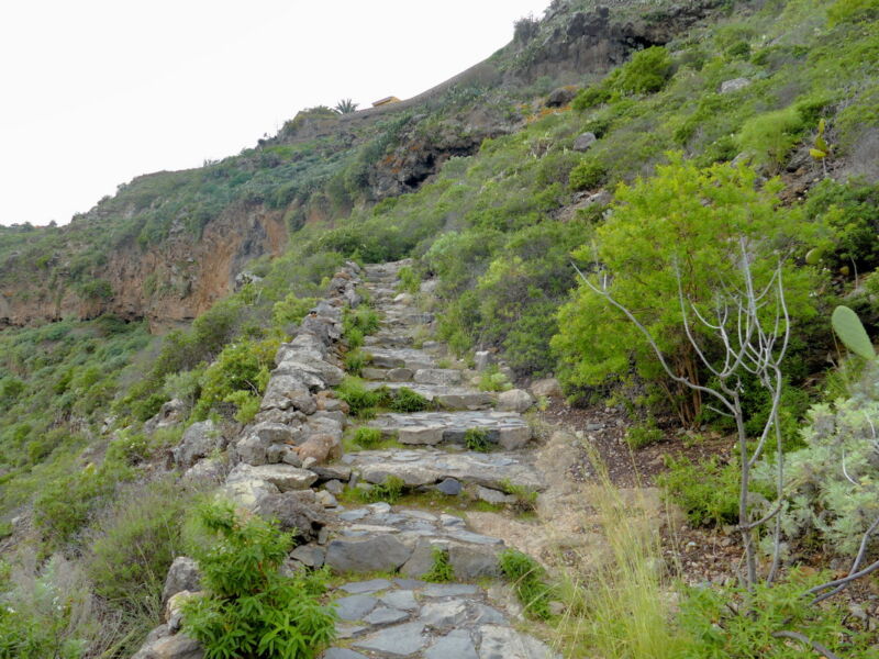 Im Barranco de Ruiz.