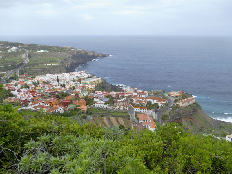 Blick auf San Juan de La Rambla.