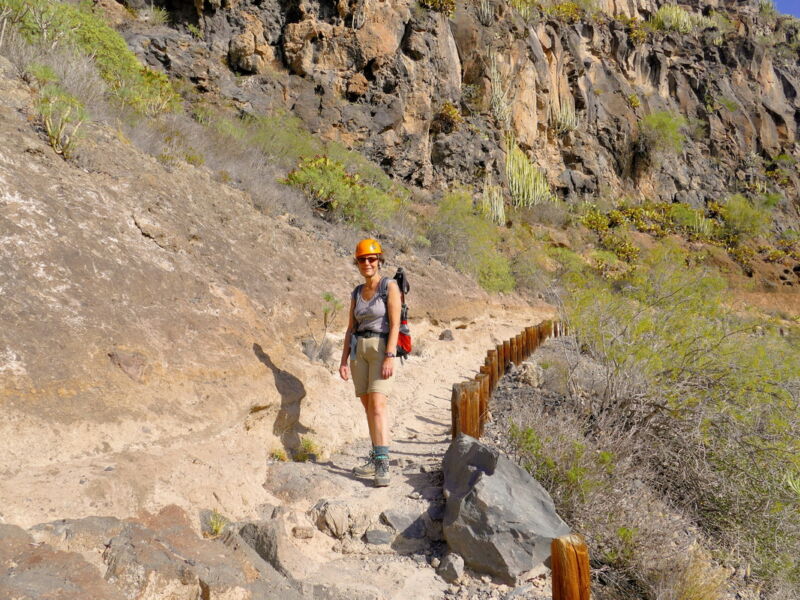 Im Barranco del Infierno.