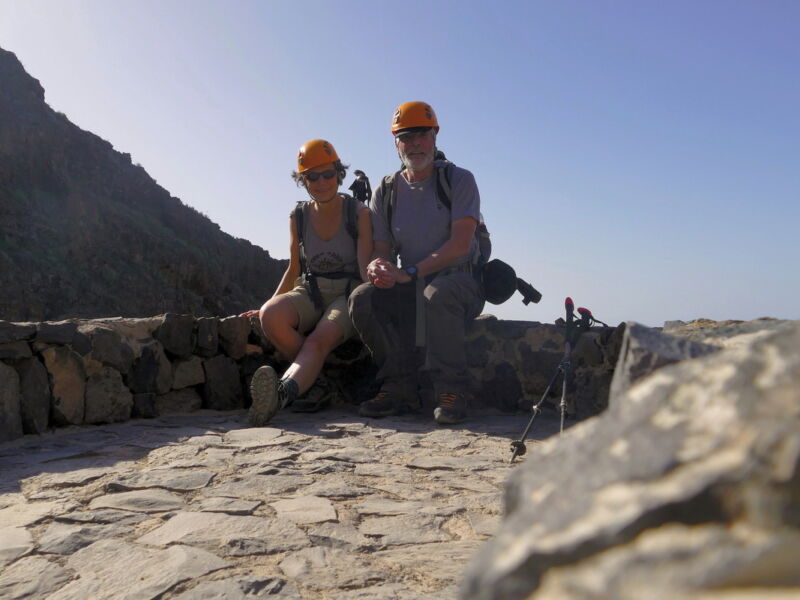 Im Barranco del Infierno.