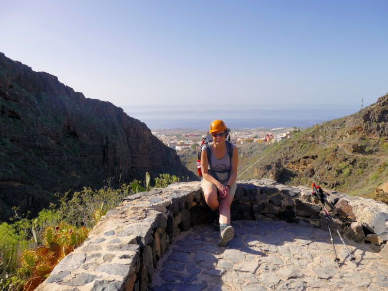 Im Barranco del Infierno.