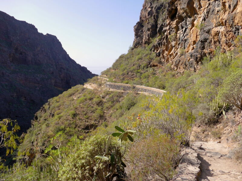 Im Barranco del Infierno.