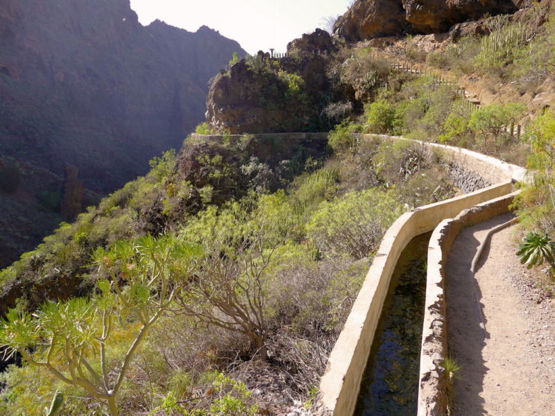 Im Barranco del Infierno.