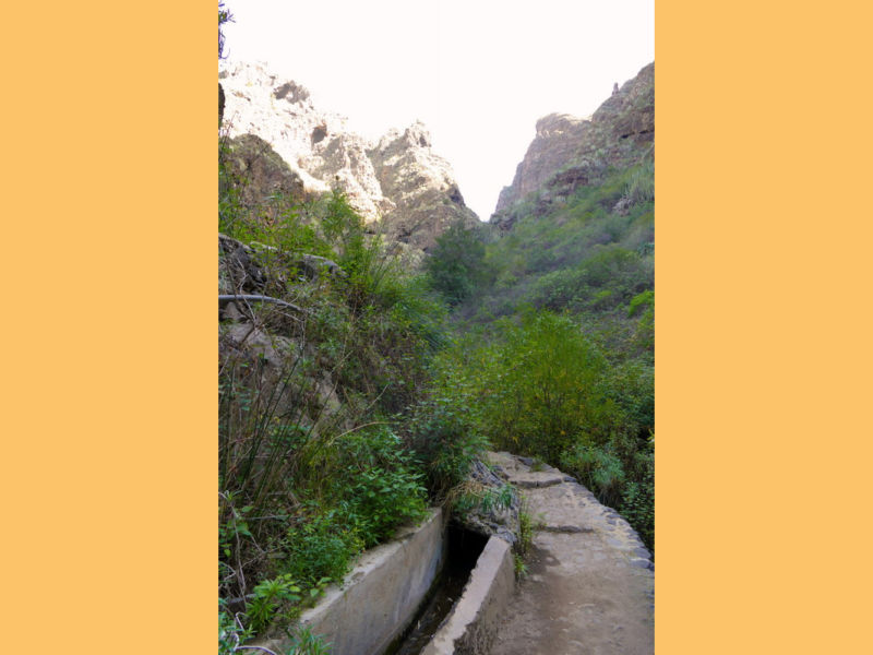 Im Barranco del Infierno.
