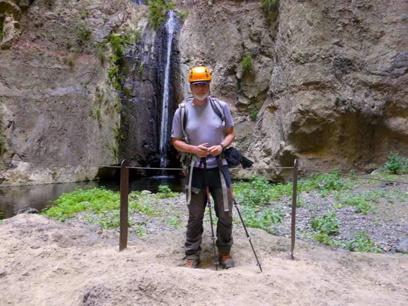 Am Ende der Schlucht.