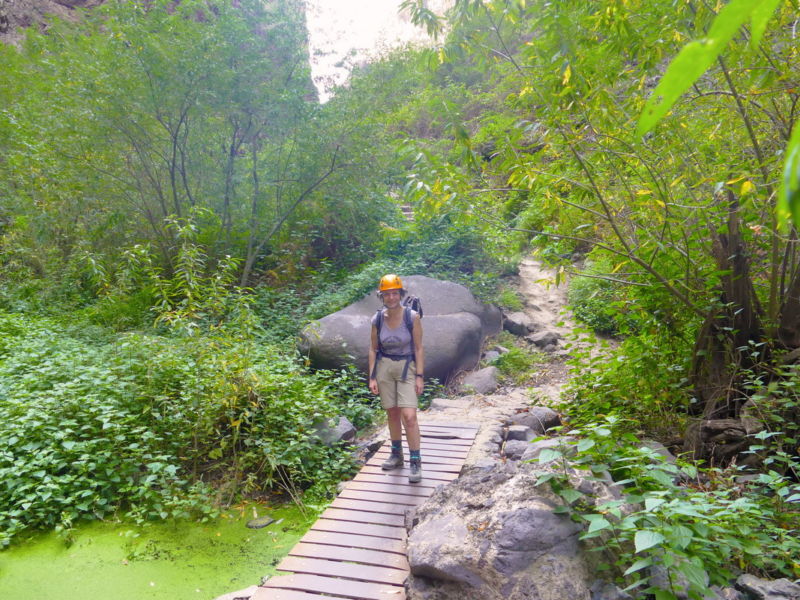 Im Barranco - auf dem Rückweg.