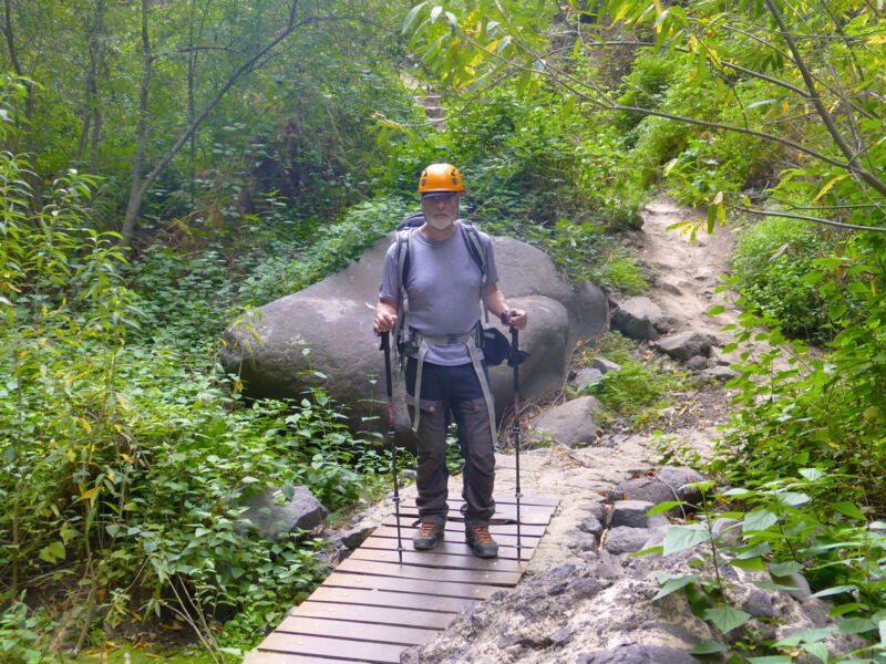 Im Barranco - auf dem Rückweg.