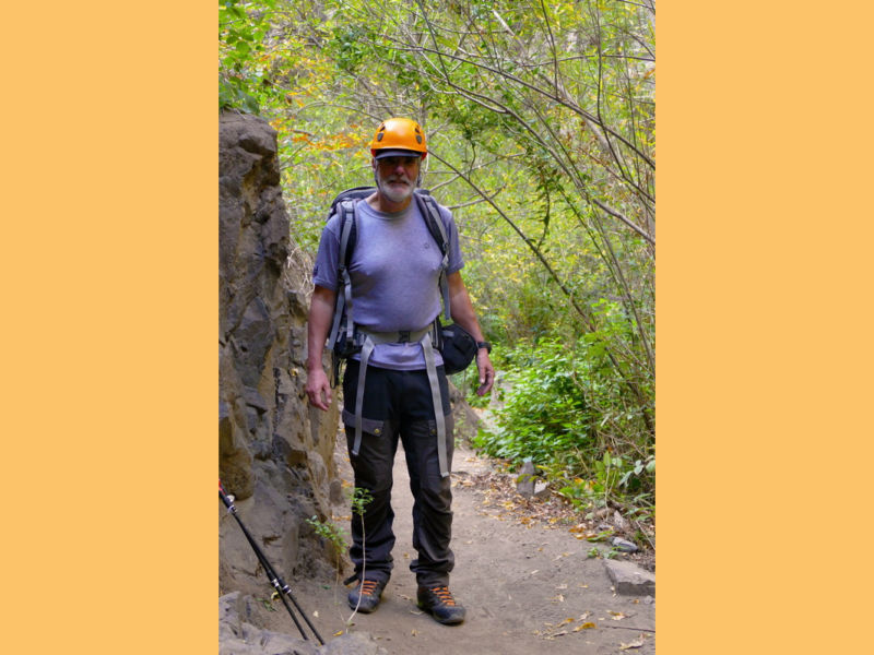 Im Barranco - auf dem Rückweg.