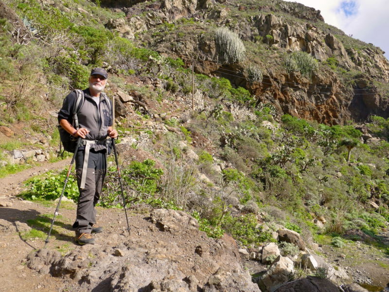 Im Barranco de Roque Bermejo.