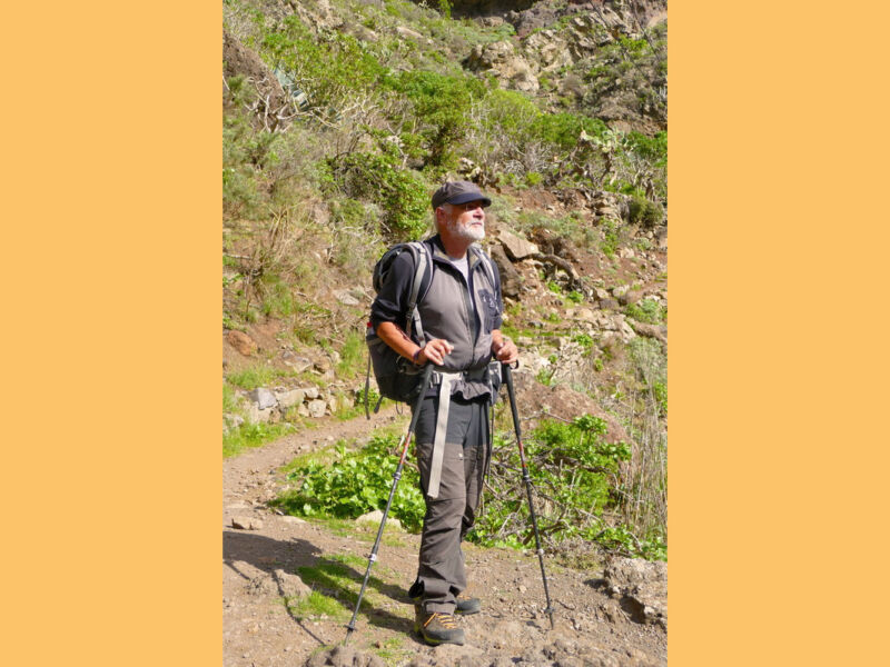 Im Barranco de Roque Bermejo.