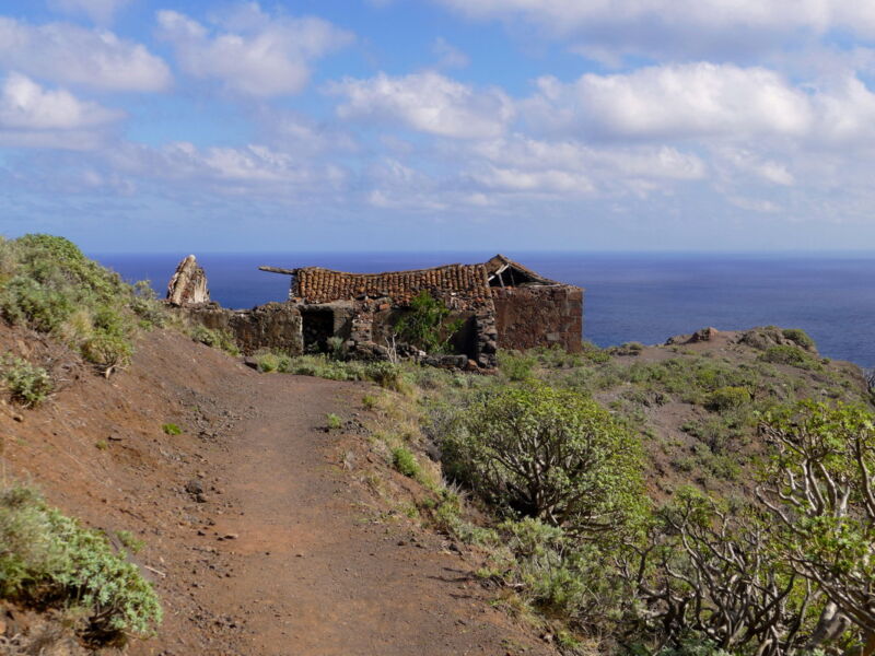 Im Barranco de Roque Bermejo.