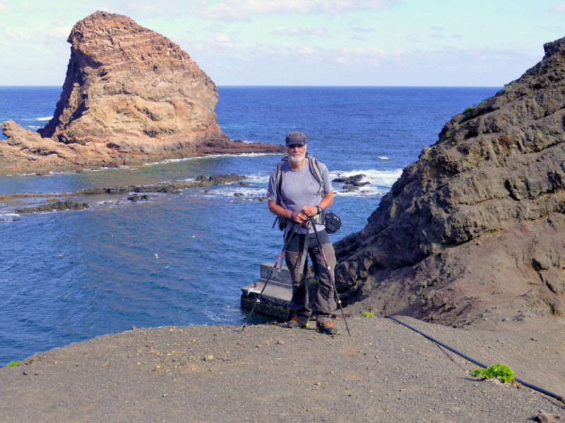 An der Küste Roque Bermejo.