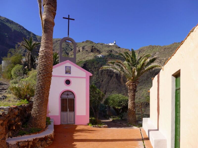 An der Küste Roque Bermejo.