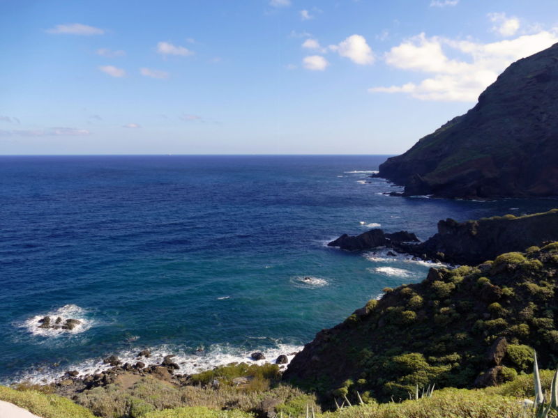 An der Küste Roque Bermejo.