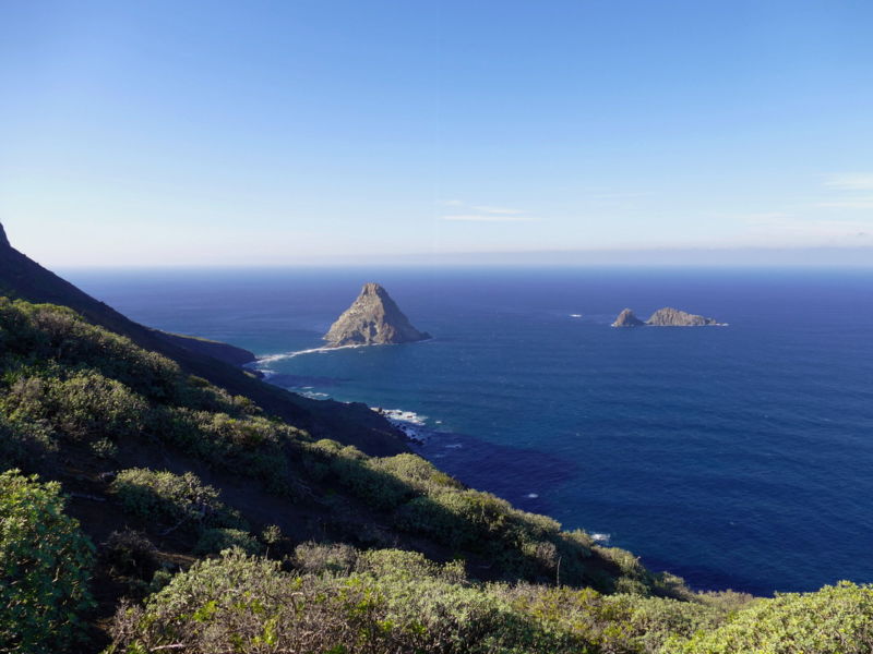 Aufstieg zur Montaña Tafada.