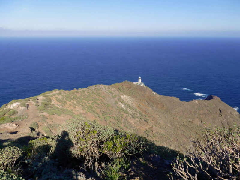 Aufstieg zur Montaña Tafada.