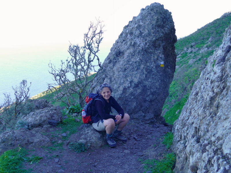 Aufstieg zur Montaña Tafada.