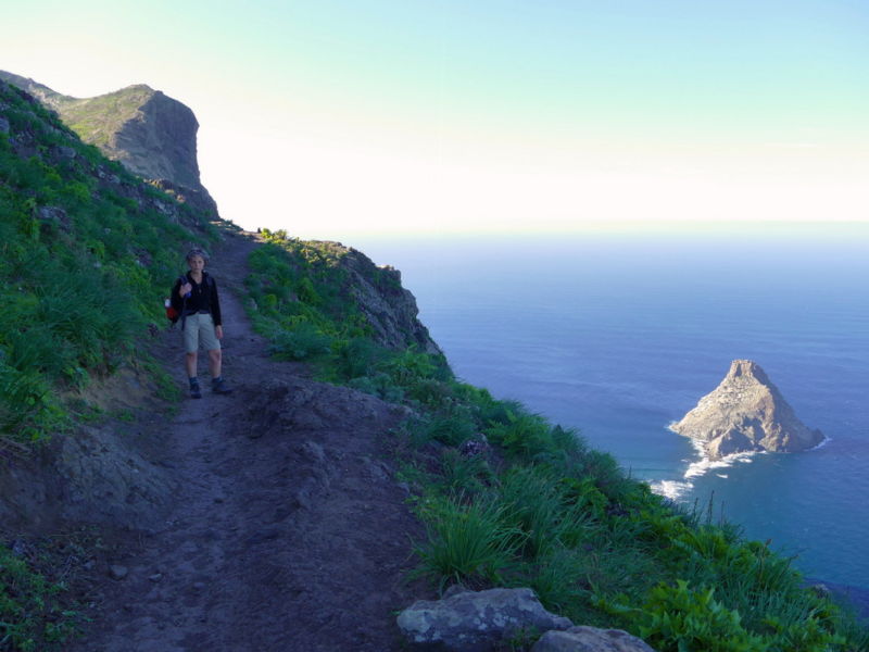 Aufstieg zur Montaña Tafada.