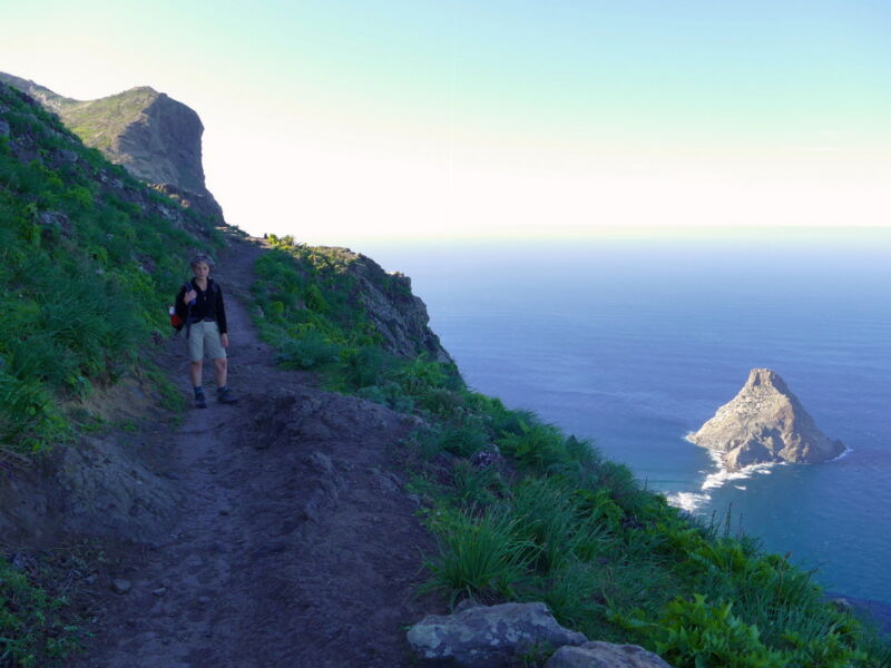 Aufstieg zur Montaña Tafada.