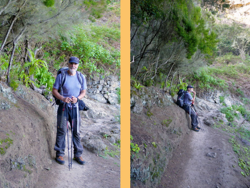 Auf dem Rückweg nach Chamorga.