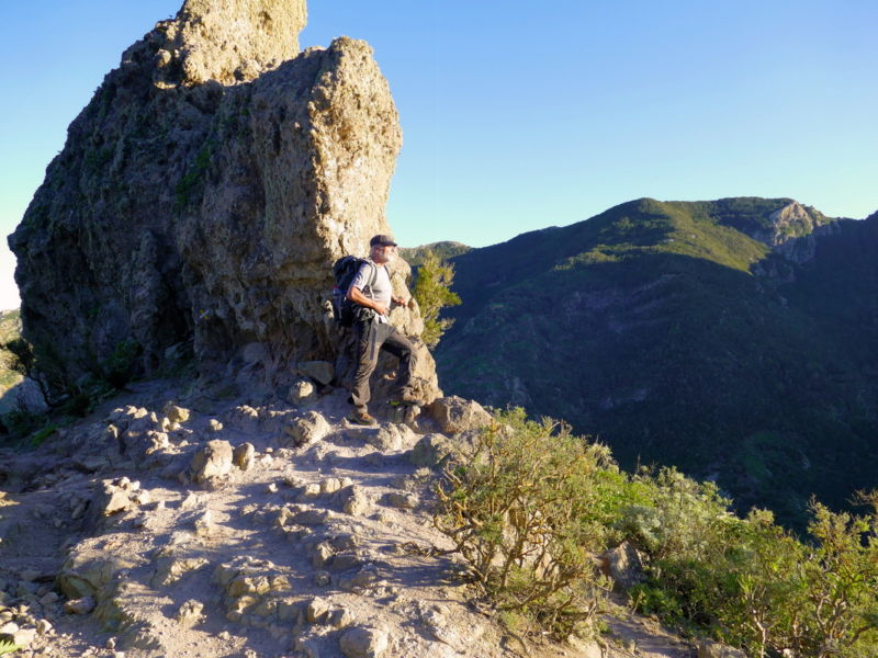 Auf dem Rückweg nach Chamorga.