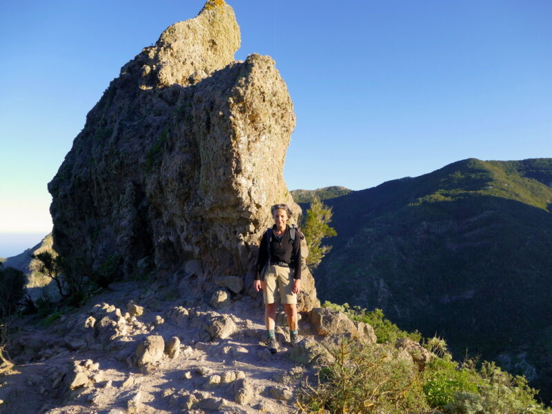 Auf dem Rückweg nach Chamorga.