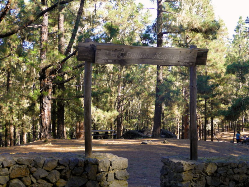 Picknickplatz Arenas Negras.