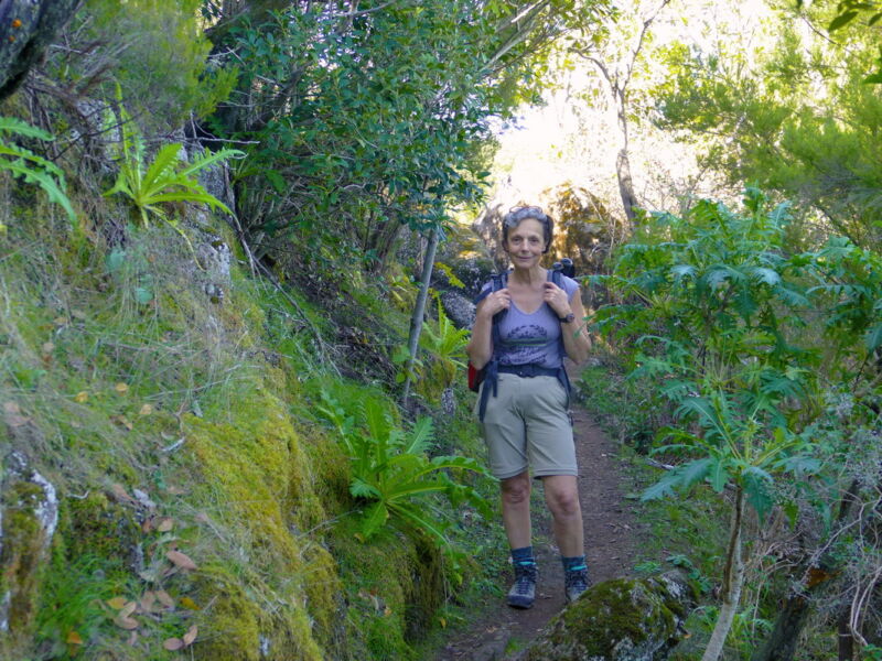 Auf dem Weg zum Cruz de Gala.