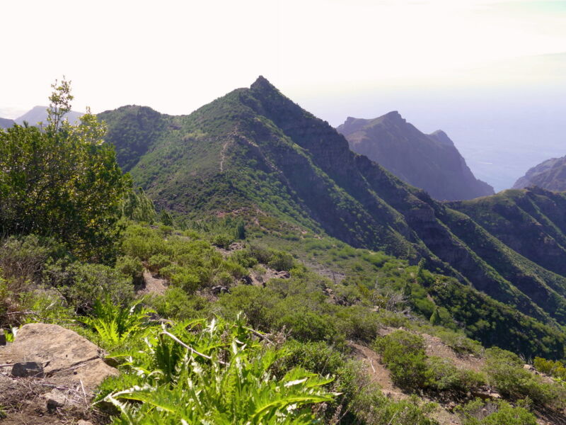 Blick vom Cruz de Gala auf die Nord-West-Küste.