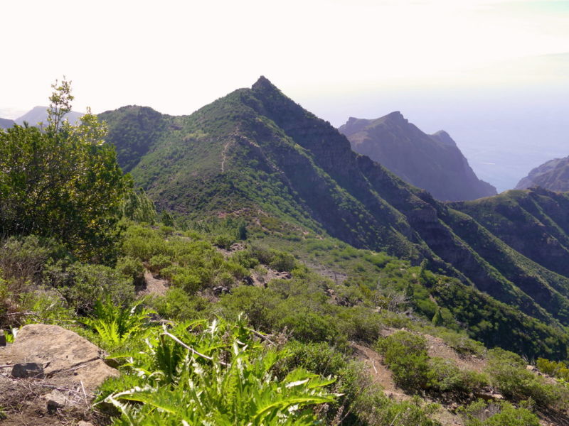 Blick vom Cruz de Gala auf die Nord-West-Küste.