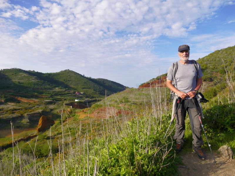 Am Ende der Wanderung.
