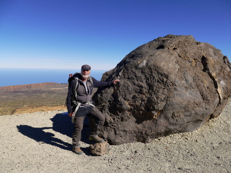 Das erste Teide-Ei ....
