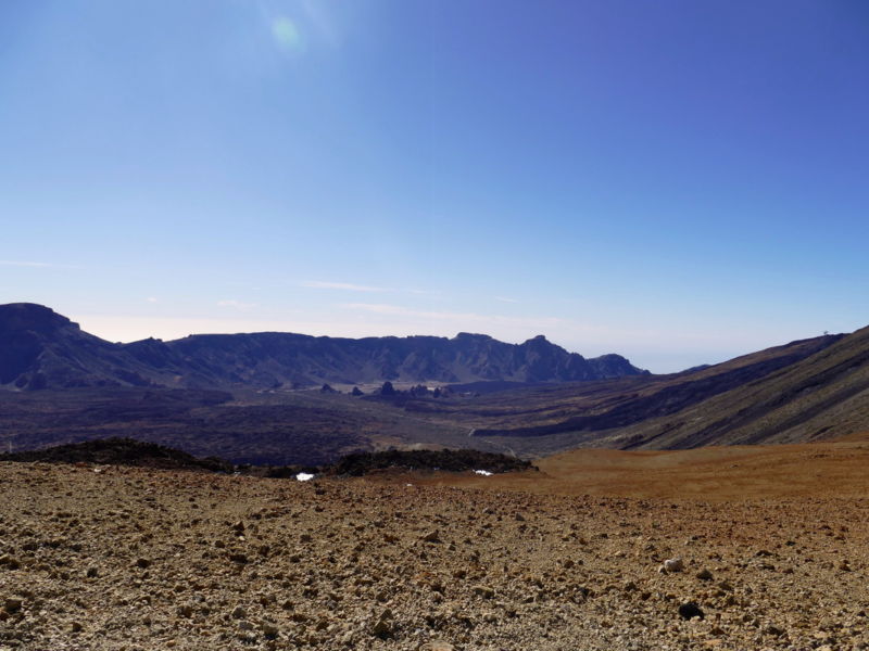 Blick über die Cañadas.