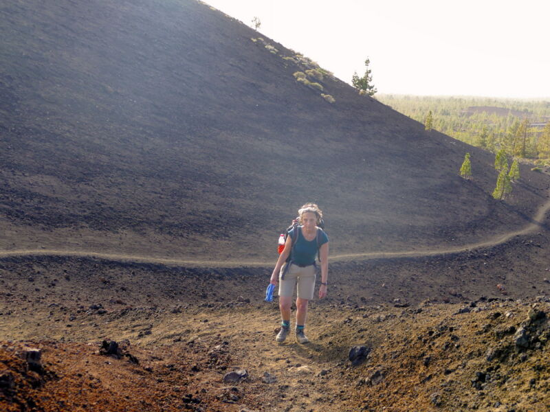 Auf der Runde um den Montaña de la Botija.