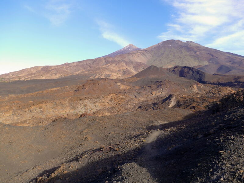 Auf der Runde um den Montaña de la Botija.
