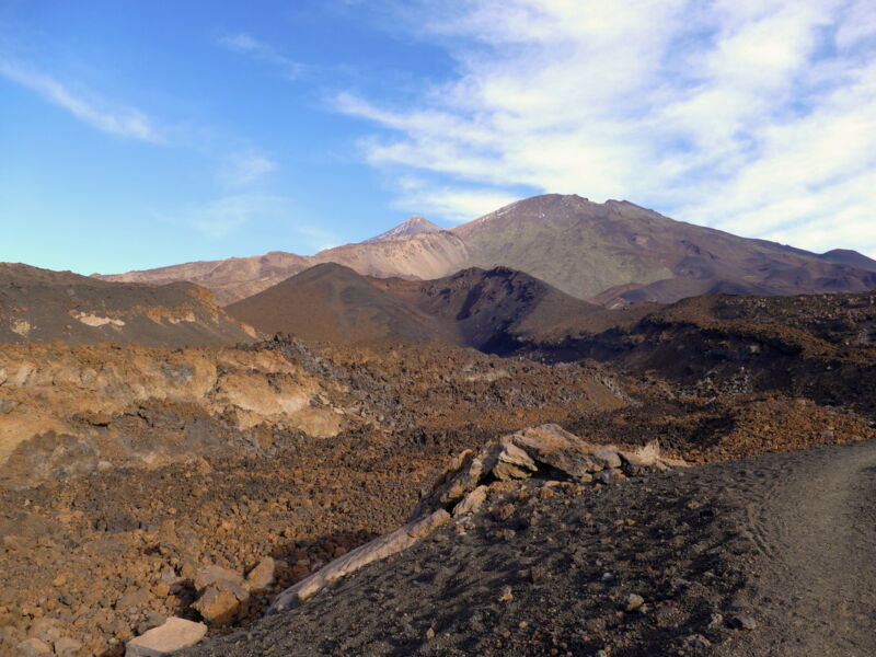 Auf der Runde um den Montaña de la Botija.