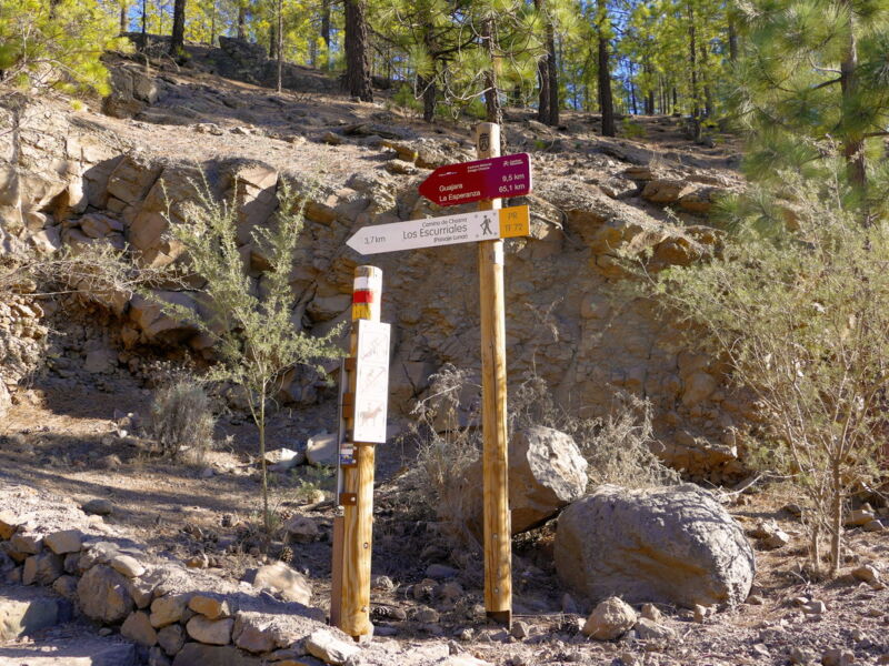 Start des Rundweges.